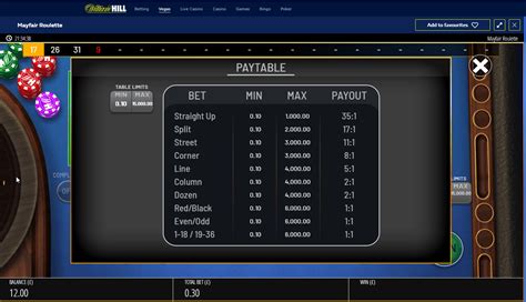 penny roulette william hill|10p live roulette.
